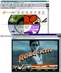 graphical planet/road kil