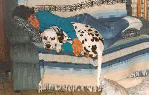 Morris and Jess, relaxing