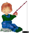 boy fishing