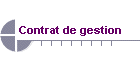 Contrat de gestion