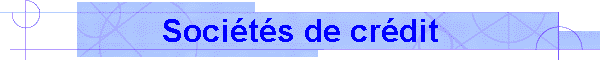 Socits de crdit