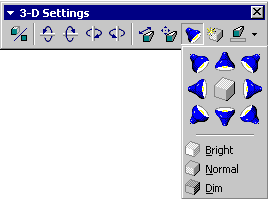 3D Lighting Settings