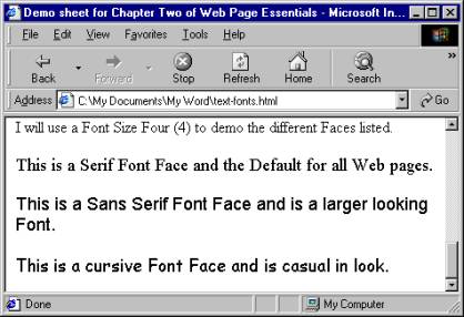 MSIE image Font Faces