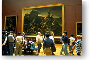 The raft of the Medusa - the Louvre, Paris.