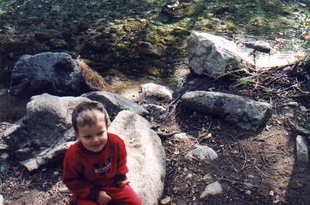 Caleb Yon ponders yon rock!