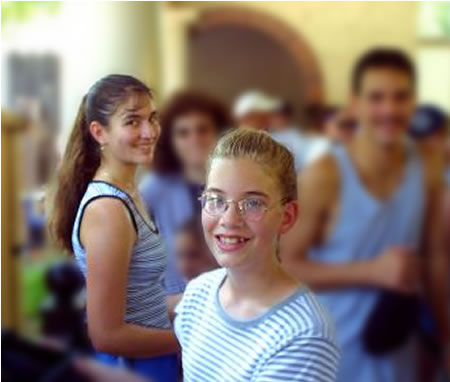 Malissa with sister Annalisa.