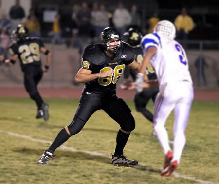 Grandson Christopher Fichera plays varsity Football now in his Junior Year.