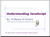WDP8a Understanding Javascript