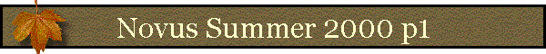 Novus Summer 2000 p1