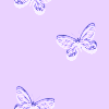 blue embossed butterflies