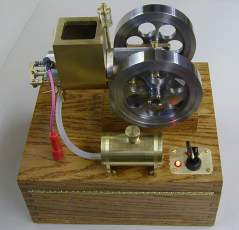 side view of the engine