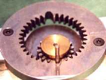 Epicyclic gearing close up