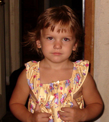 Julianne Jeffs daugher age 3 1/2