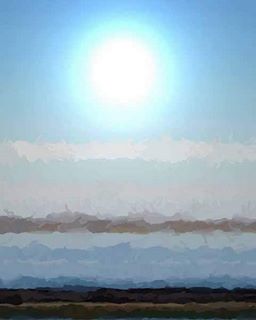 Digital Sunrise, photograph by Greg Steele.