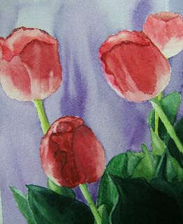 Kate Marshall, Four To Go, watercolor
