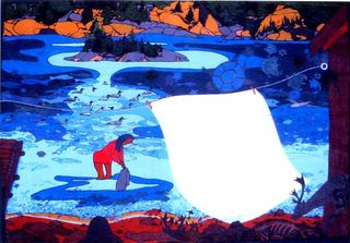 Painting by Lois Beardslee 