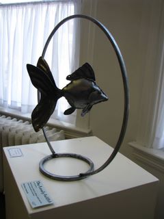 The Lonely Goldfish, sculpture by Otto Bacon
