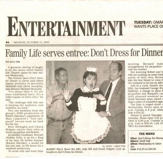 Judy Hill in Don't Dress For Dinner