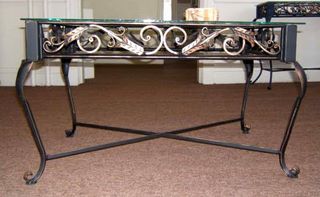 Ironwork Table by Bill Morrison from July 2008 Exhibit 