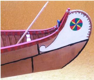 This model of a Trader Canoe won a Gold Award for EUP Craftsman Paul Wilson in the 33rd Annual Midwestern Model Ships and Boats Contest in Manitwoc, Wisconsin this year.