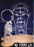''Wire Bust of Sherlock Holmes'' by LEISL ADAMS
