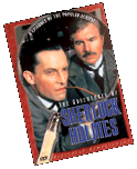 DVDs from Granada's 'The Adventures of Sherlock Holmes' TV Series