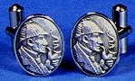 Sherlock Holmes Cuff Links