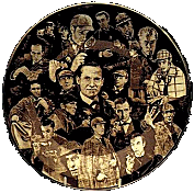 '''Portrayals of Holmes' Collector Plate'' -- Artwork by UNKNOWN