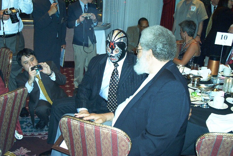 Mil Mascaras and Ernie Ladd