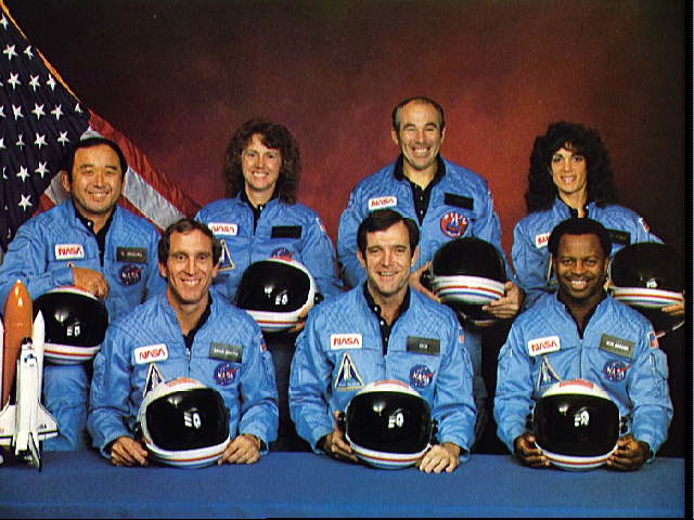 Image of the astronauts of STS-51L