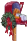 Christmas mail box