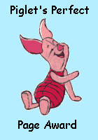 Piglet's Page Award