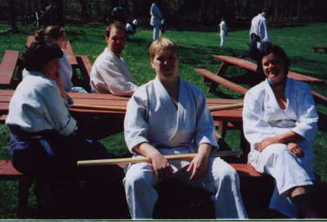 Susan Moore, left, Brian Hill, Adrian Beard and Gail Argenbright.