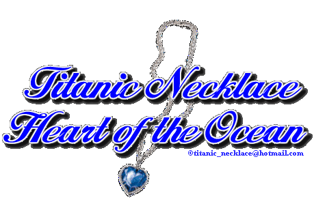 Titanic Necklace: Heart of the Ocean