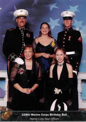 Spencer family at MC Ball 2003