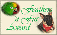 Feathers n Fur Award