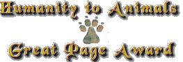 Humanity to Animals Award