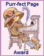 Purrfect Page Award