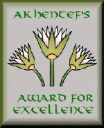Akhentef's Award for Excellence