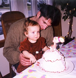 Birthday Girl and Her Daddy, Matt