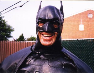 Batman in the flesh