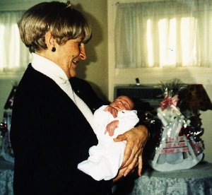 Julia with Nanny Shirl