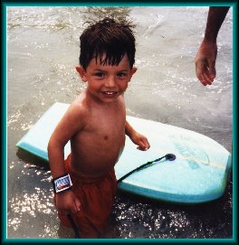 A boy and his board