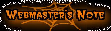 Webmaster's Note