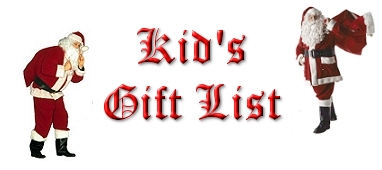 Kids' Gift List