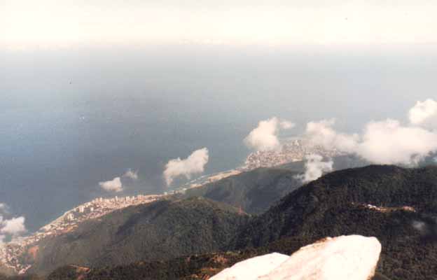 Macuto y Caraballeda desde Picacho de Galipn