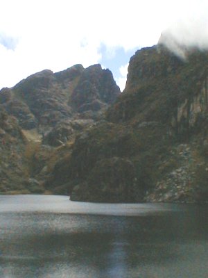 Acercamiento a la laguna