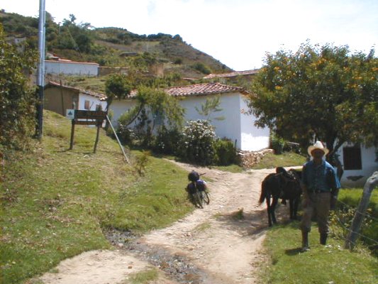Entrada al pueblo