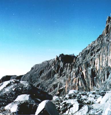Pico Espejo visto desde Timoncito
