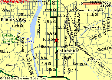 Columbus Map